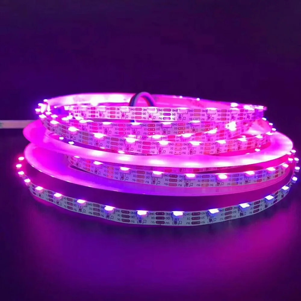 [Seven Neon] Высокая яркость DC5V 60/72/120 светодиодов/m SK6812 WS2812B IC адресная красочная 8 мм SMD