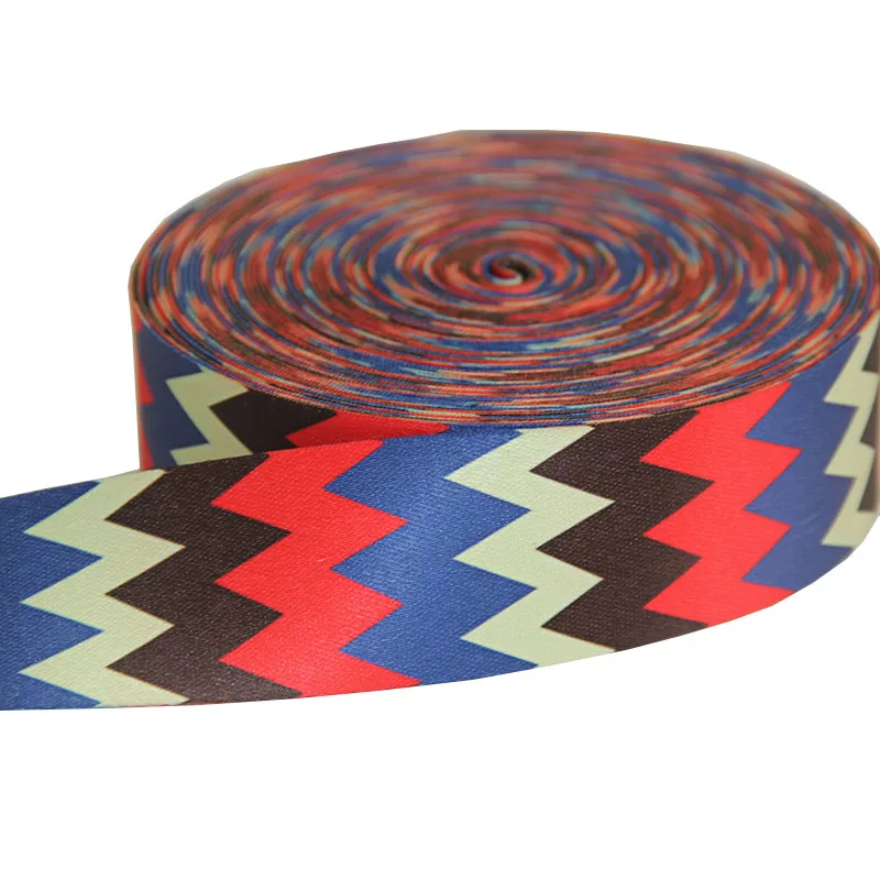 

Высококачественный 2-дюймовый 50 мм широкий Печатный полиэфирный ремешок для сумки