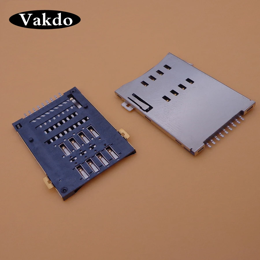 

2X 100% Original Sim sd Card Tray Brand Slot socket reader For Huawei MediaPad 10 Link S10-201U S10-201WA S7-932u S7-611 721U