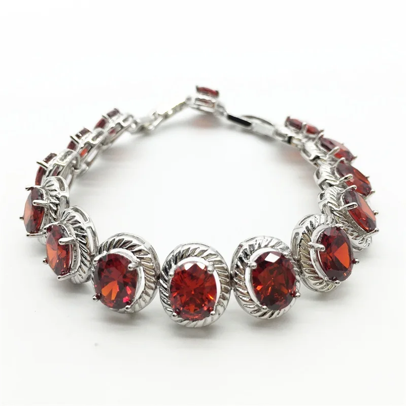 Red and silver bracelet Clearance