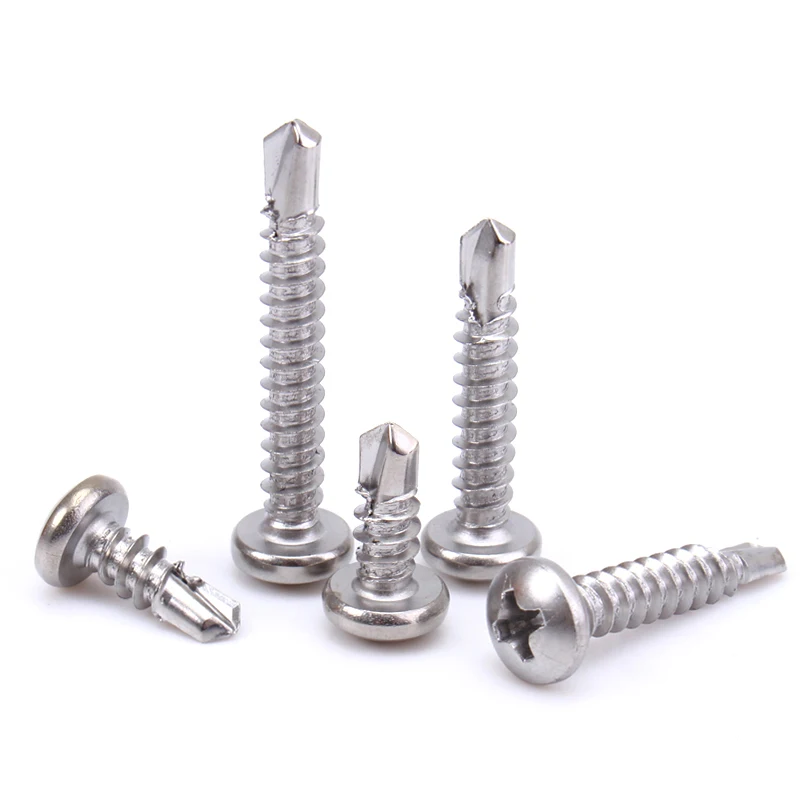 steel phillips screws round head bolts self-attacking screw pan head bolt M2.5