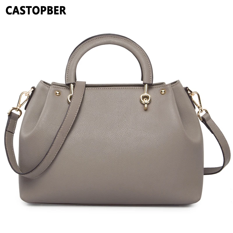 

Designer Fashion Women Top Handle Handbags Ladies Tote Bag Genuine Leather Cowhide Leather Women's Messenger Bags High Quality