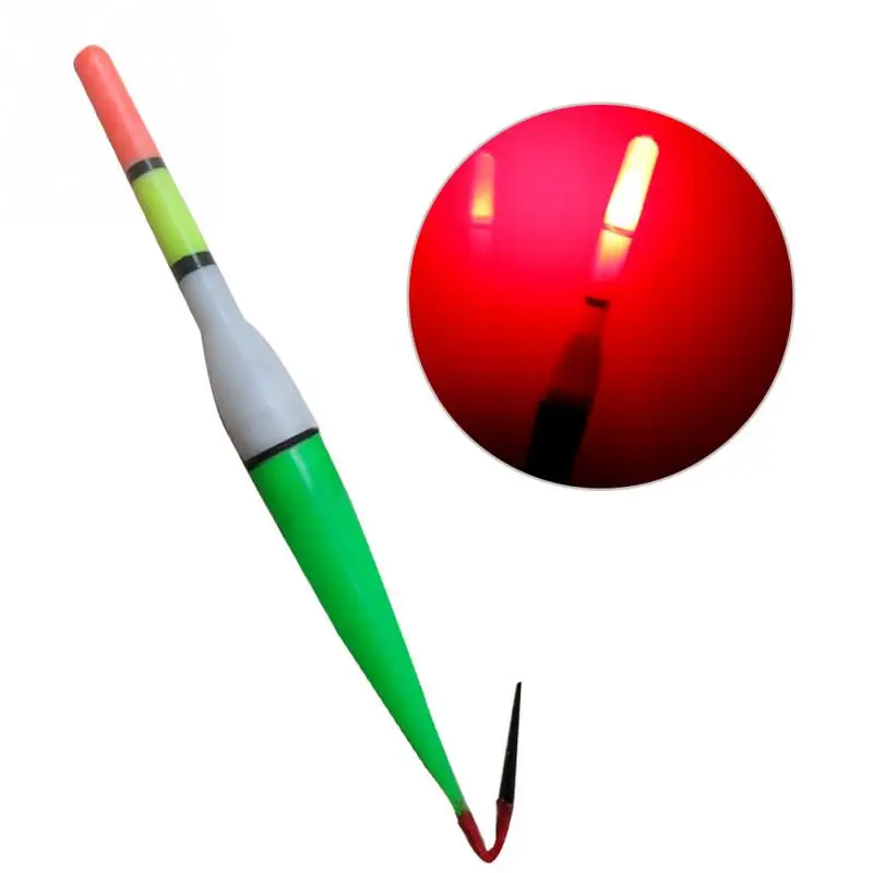 

1Pcs Glow Rod Stick Foam Fishing Floats Electric Float Light + Battery Deep Water Float Fishing Tackle Ocean Boat Fishing Gear