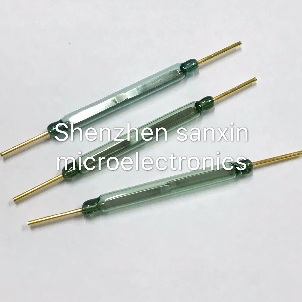 

5PCS N/O Reed switch Magnetic Switch MKA50202 5*50mm Normally Open Magnetic Induction switc