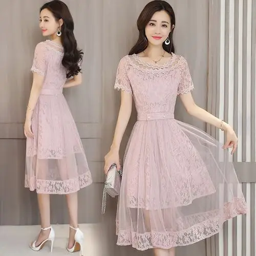 Fairy Style Summer Dress Transparent ...