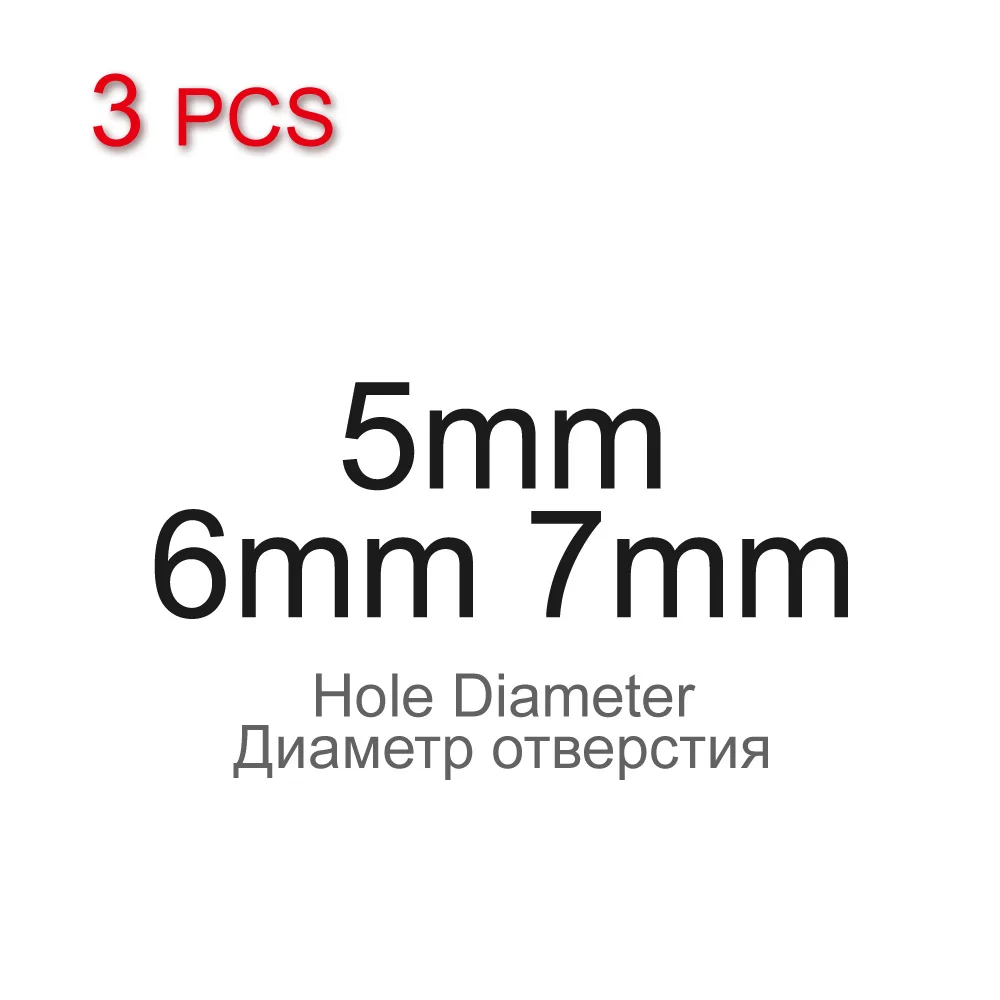 5mm 6mm 7mm 3pcs