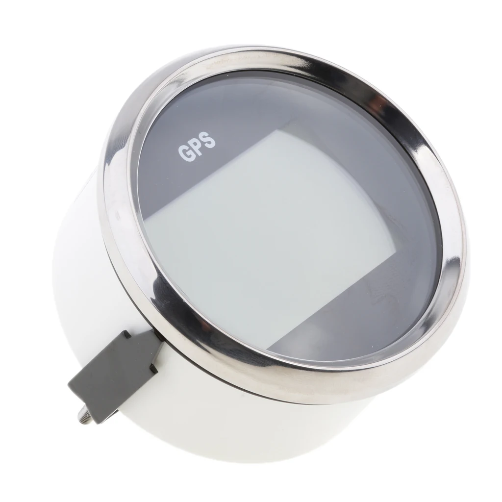 Морской автомобиль цифровой gps Спидометр 0 9900knot 85 мм 316L хромированный для КАЯКОВ