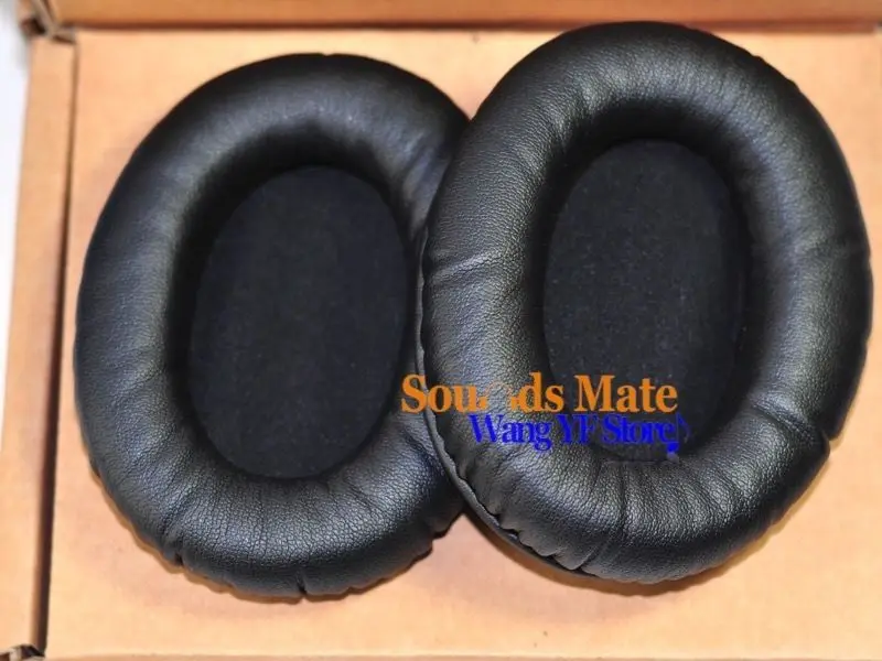 Memory Foam Leather Replacement Ear Pads For Sennheiser HD545 HD565 HD580 HD600 HD650 L R