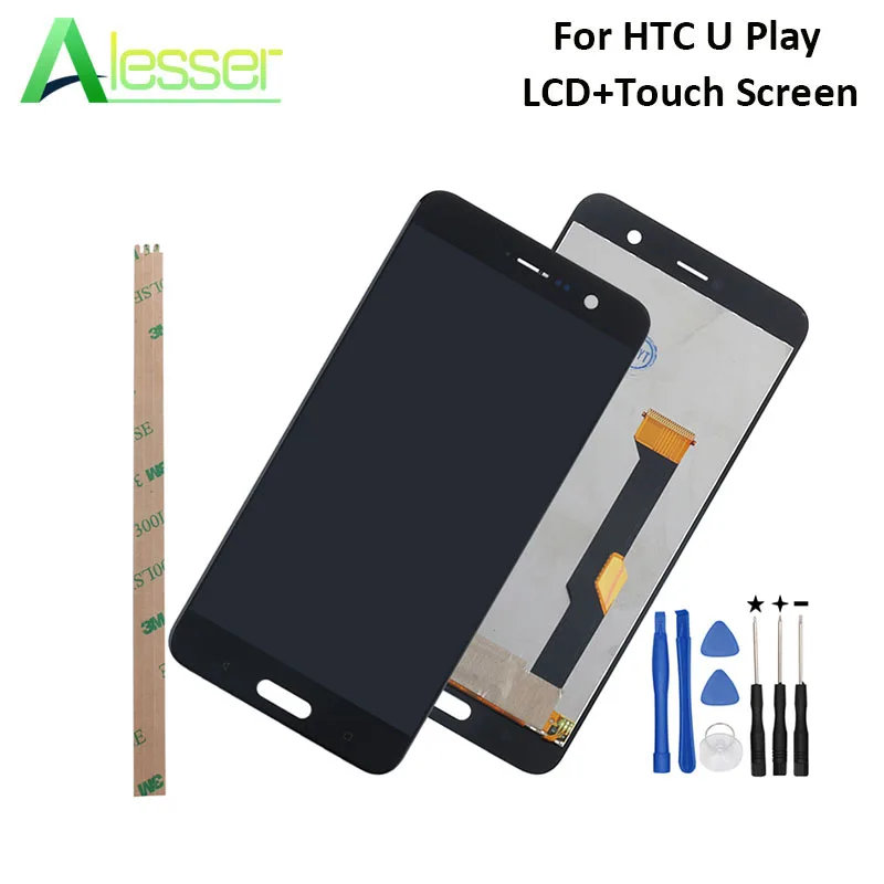 

Alesser For HTC U Play LCD Display And Touch Screen Screen Digitizer Assembly Replacement For HTC U Play +Tools And Adhesive