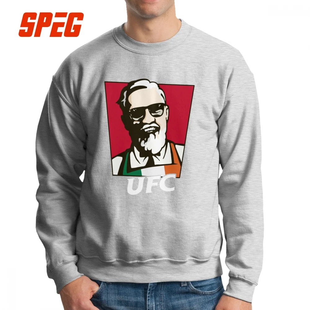 

The King Conor Mcgregor MMA Men Pullovers 100% Cotton Hipster Sweatshirt Crewneck Clothing Gift Hoodie