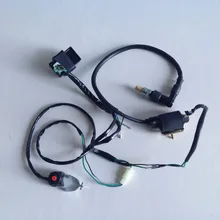 Катушка зажигания CDI Kill Switch Off Stop Button Spark Plug Pit Pro Dirt Bike 5 pin