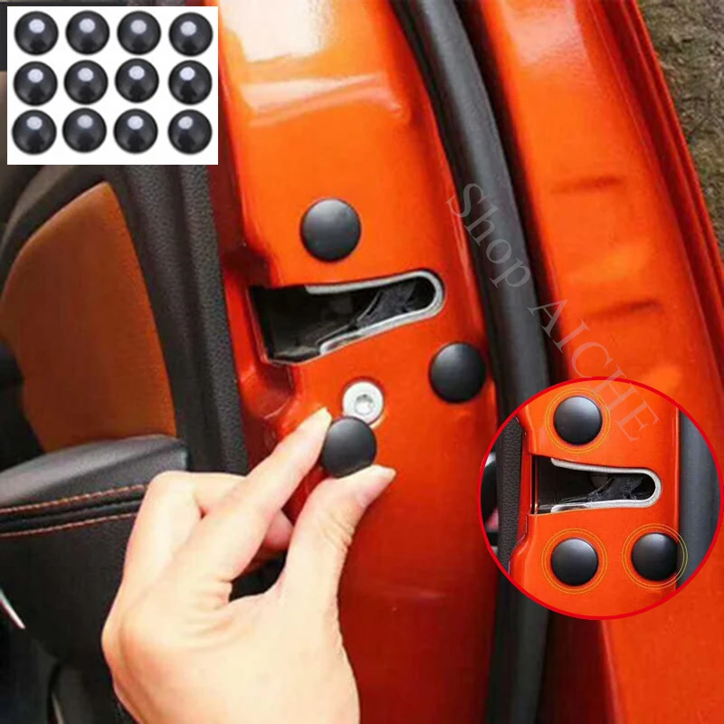

12 pc Car Door Lock Screw Protector Cover Accessories For Infiniti g35 sedan g37 fx35 q50 qx60 qx80 qx56 q30 qx70 pro