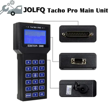 

Free shipping 2018 best quality TACHO PRO 2008 Main unit Unlock Version car Odometer Correction tool Tacho pro 2008.07 main