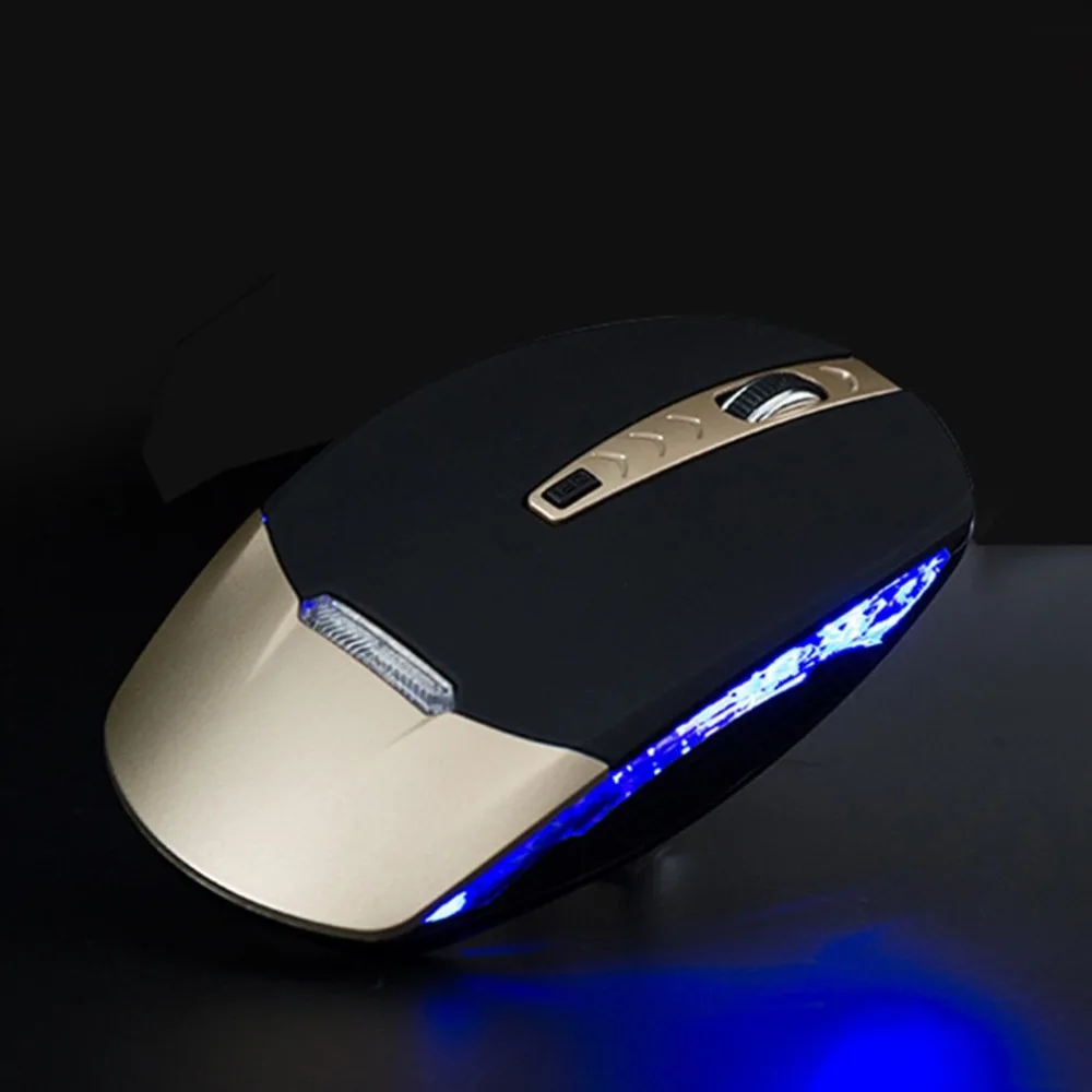 2.4G Wireless Mouse with USB Receiver 3 Buttons Colorful LED Fashion Optical Mouse Mice for Laptop PC Gaming Mouse