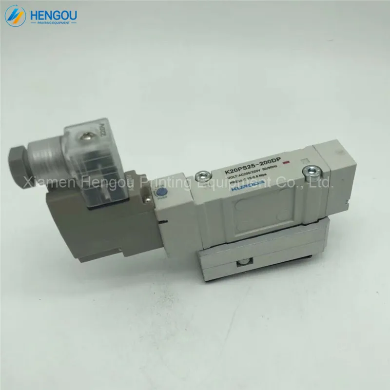 Цельнокроеное платье Бесплатная доставка Komori оригинальный клапан K20PS25-200DP электромагнитный клапан 3Z0-8101-100 печатная машина запасных частей