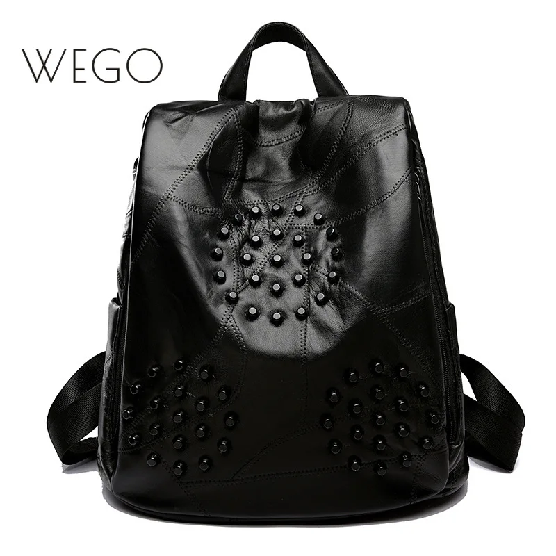 

Mexico Multifunction Retro Casual PU Backpack for Student Study Travelspecial Design Waterproof Women Bags