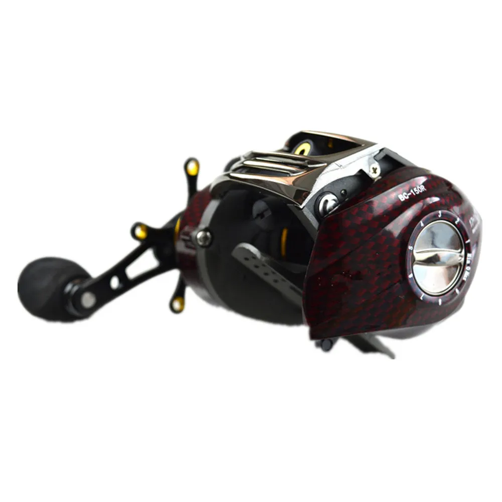 

New Left / Right Hand Type 18 Bearing 6.3:1 Saltwater Baitcasting Fishing Lure Reel with Centrifuga Brake & Magnetic Force Brake