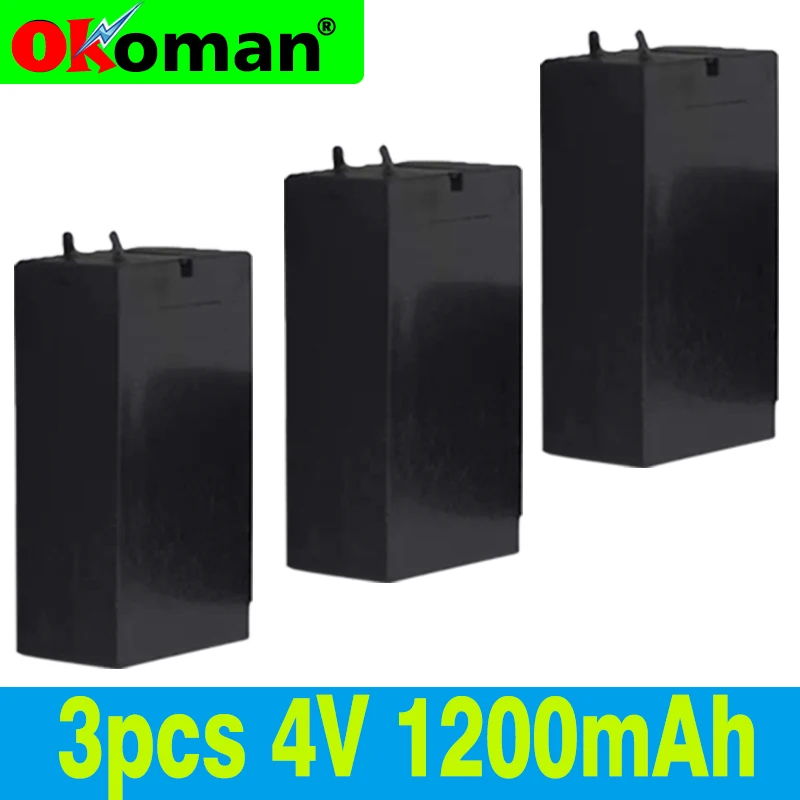 4V свинцово-кислотная батарея 1200MAH Электронные игрушки настольная лампа фонарик