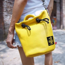 Orabird модная женская сумка-мешок из мягкой натуральной кожи, женские сумки через плечо, Брендовые женские винтажные элегантные сумки-слинг