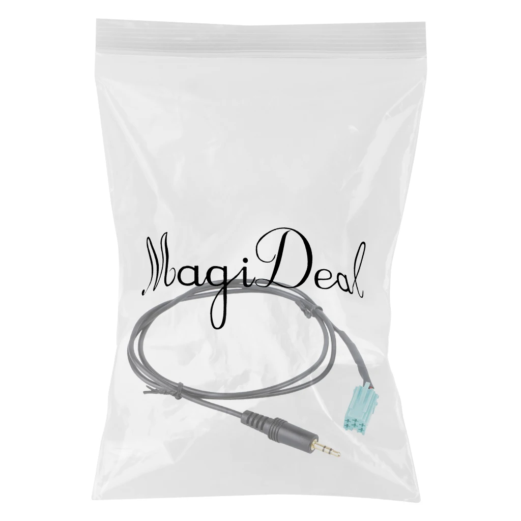 Car MP3 CD Aux In Adapter Cable For    Clio Megane Espace  Scenic No signal interfere No battery required Smart design
