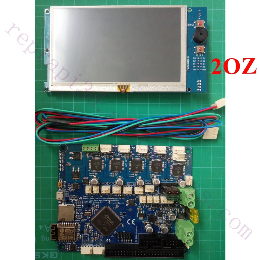 Best Price Duet 2 WIFI V1.04 Motherboard clone 32bits Duet WIFI Controller w/ PanelDue 5i 5inch Touch screen Integrated For 3D Printer Best Price Duet 2 WIFI V1.04 Motherboard clone 32bits Duet WIFI Controller w/ PanelDue 5i 5inch Touch screen Integrated For 3D Printer