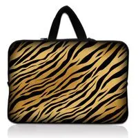 

Free Shipping Leopard 10"10.1''Netbook Laptop Sleeve Bag Case Pouch+ Hide Handle For 9.7"-10.2"