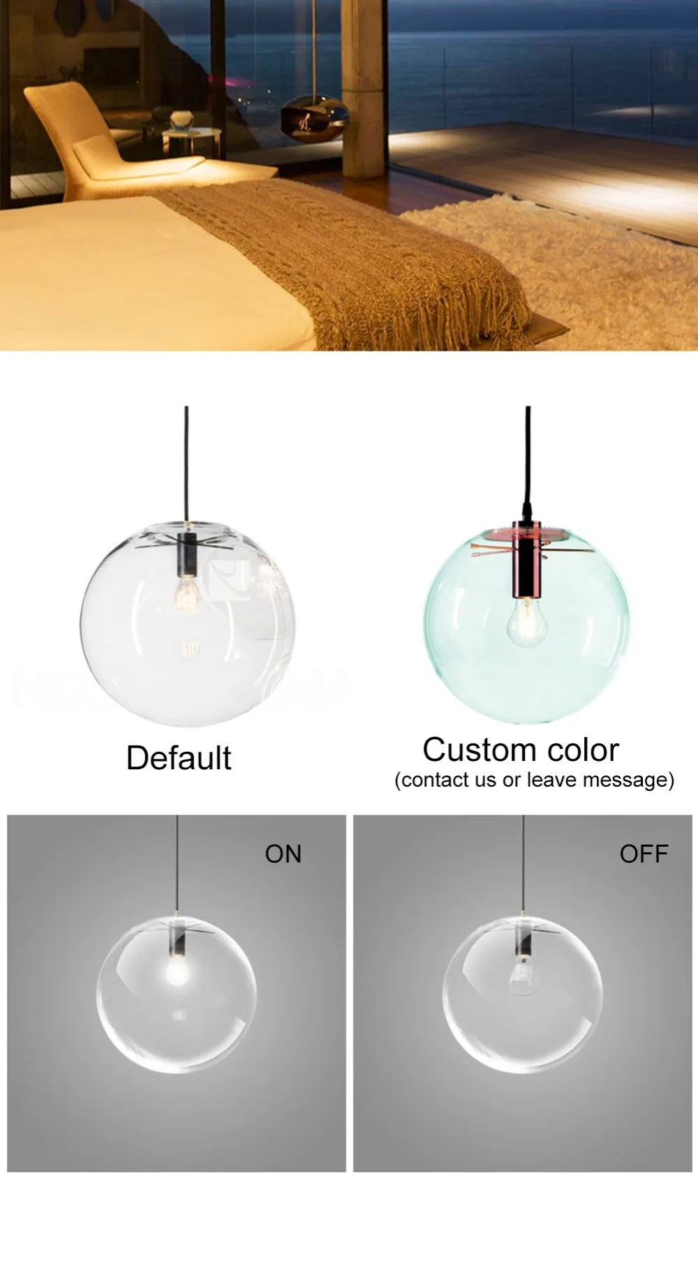 Подвесной светильник с пузырьками, стеклянный подвесной светильник, креативный декоративный светильник для спальни, кабинета, ужина, бара, современный подвесной светильник