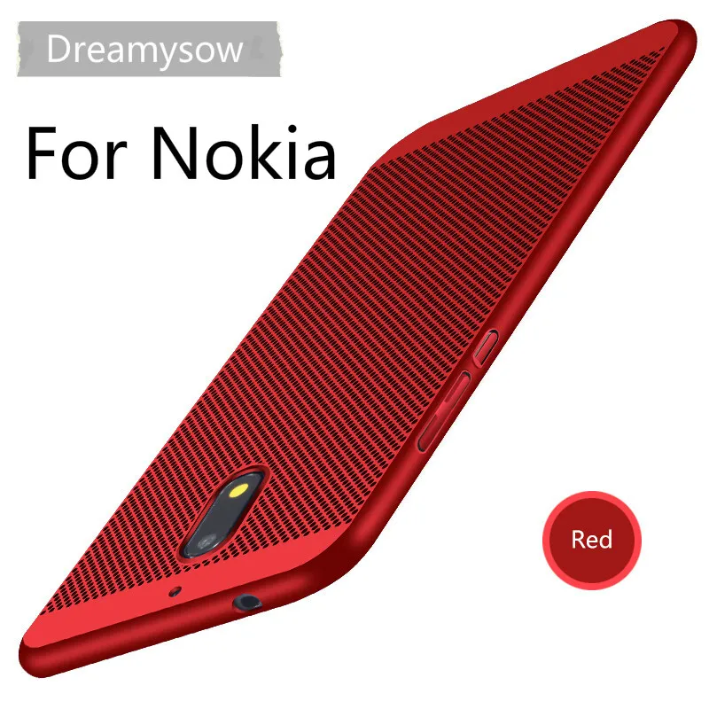 Dreamysow сотовый летний задний корпус отведение тепла матовый дышащий чехол для Nokia 1