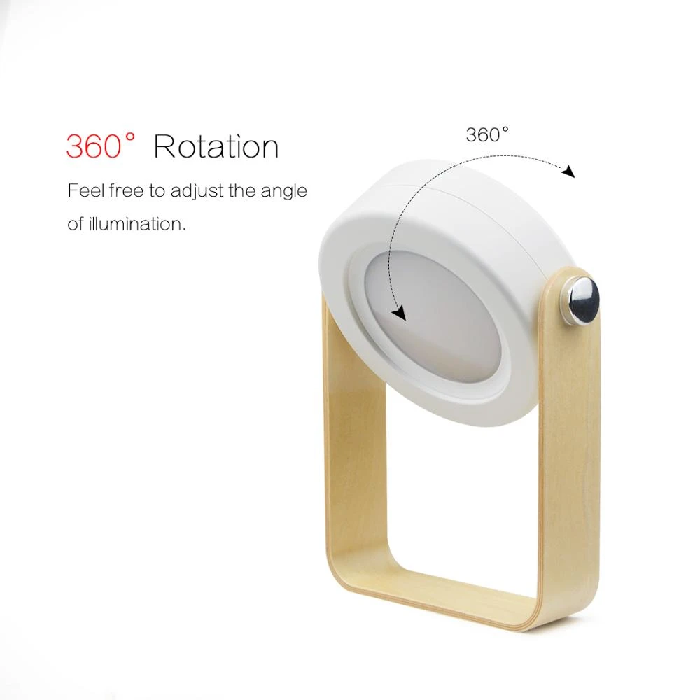 Sammenfoldelig campinglampe Touch Dæmpbar LED bærbart lanternelys USB genopladeligt telt Læs udendørs campinglanterne natlys_voghion.com