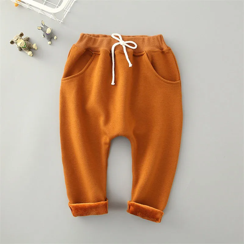 Штаны для мальчиков; детские брюки; осенне-зимняя одежда для детей; штаны-шаровары для маленьких мальчиков; распродажа г.; теплая одежда из плотного флиса