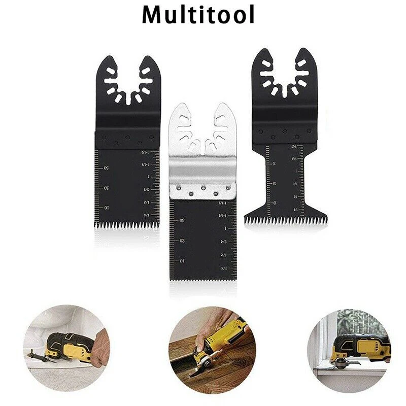 Топ 20 шт./компл. многофункциональное лезвие пилы Осциллирующий Мультитул пилы для ремонта электроинструментов резка Diy Деревообработка