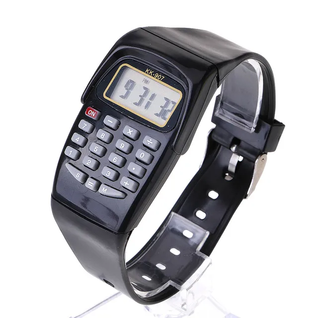 led calculator watch