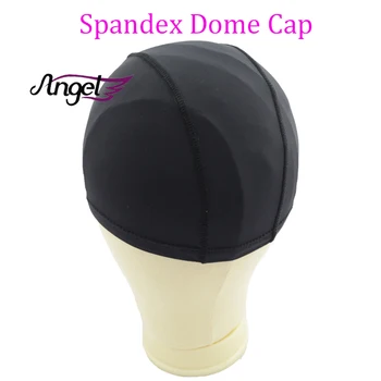 

Angels 5pcs Mesh Dome Style Wig cap Spandex Span Nylon Ultra Stretch Wig Caps Glueless Elastic Cap Make Your Own Wigs