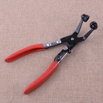 

1Pc Flexible Long Reach Locking Hose Pipe Clamp Bend Removal Clip Pliers Ratchet Car Repairing Tool