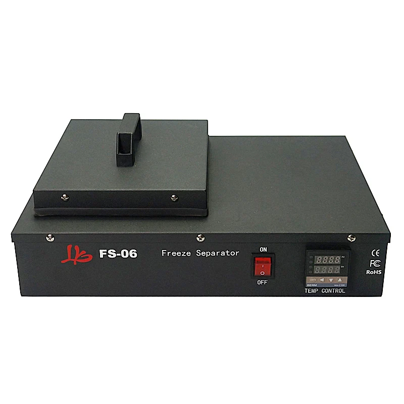  9 inchs FS-06 LCD Touch Screen Separate Frozen Freezer SeparatorLiquid Nitrogen separator Machine F