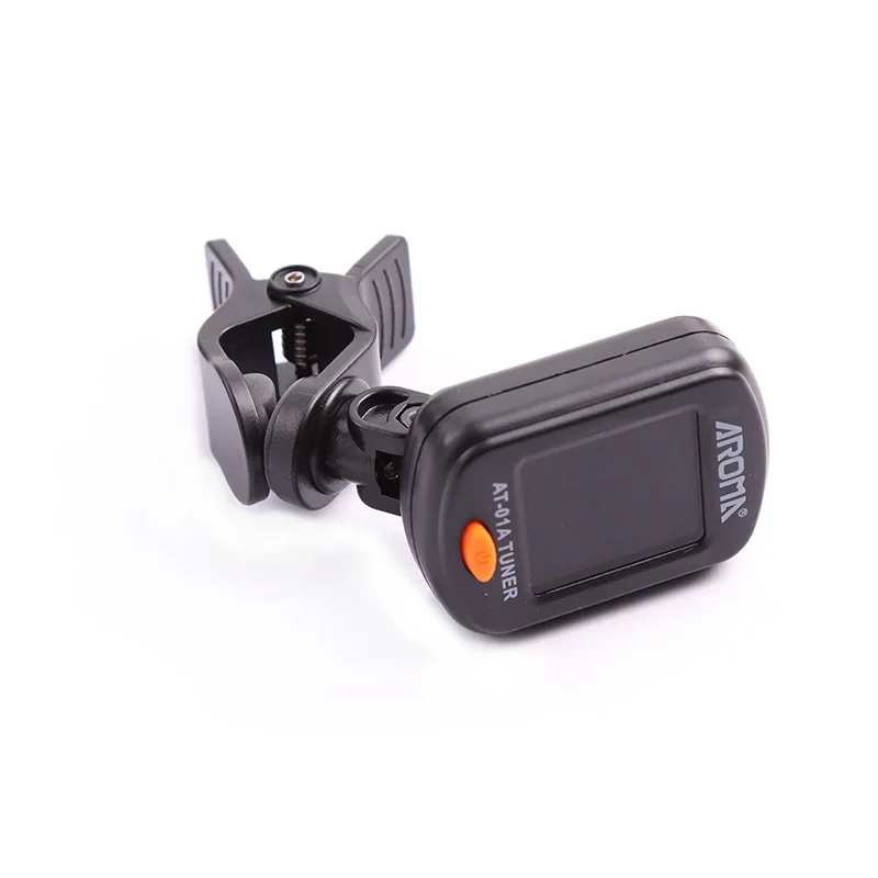 AT-101 AT-01A Digital Clip-on Electric Guitar Tuner Foldable Rotating Clip High Sensitivity Ukulele Guitar Parts & Accessories 8 AT-101 AT-01A Digital Clip-on Electric Guitar Tuner Foldable Rotating Clip High Sensitivity Ukulele Guitar Parts & Accessories 8