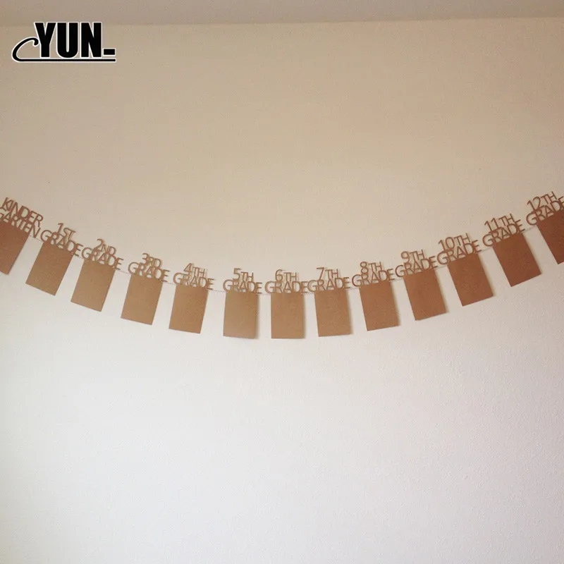 Party Decorations Baby 1st Birthday Boy Girl 12 Month Photo Banner One Photo Booth Banner My First Birthday Kids  (11)