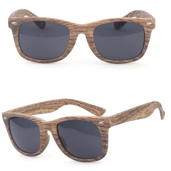 Imitation Wooden Sunglasses for Men and Women Eyewear- Assorted Colors (3)
