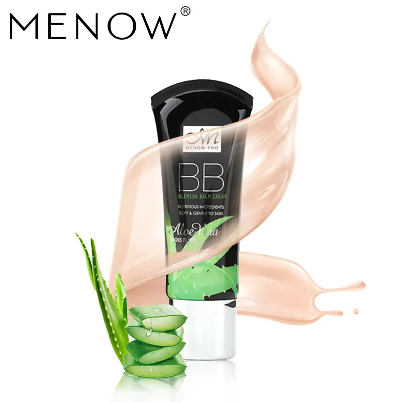 Menow Brand Makeup Cosmetics 38ml Long lasting moisturizing BB Cream brightening concealer liquid foundation F16012