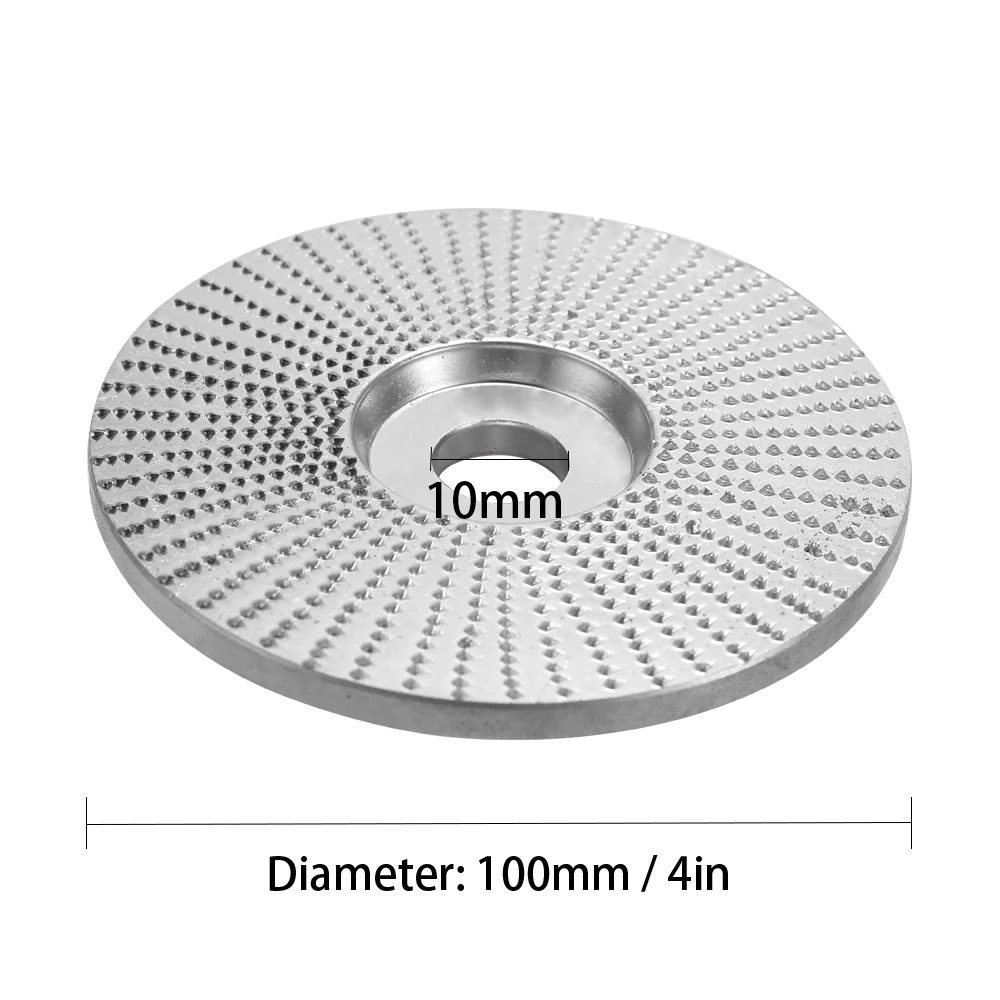 Wood Angle Grinding Wheel Abrasive Disc Sanding Carving Rotary Tool For Angle Grinder Carbide Coating Bore Shaping 5/8inch Bore - Цвет: Type 2