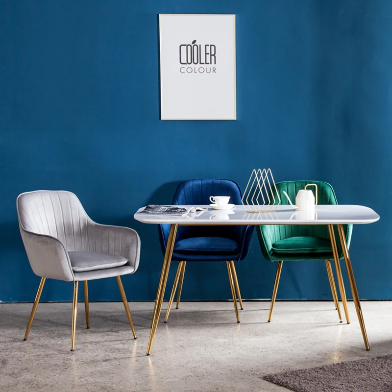 Скандинавский обеденный стул для спальни, современный минималистичный стул для макияжа, кофейный чайный стул, для гостиной, для обсуждения, стул для дома