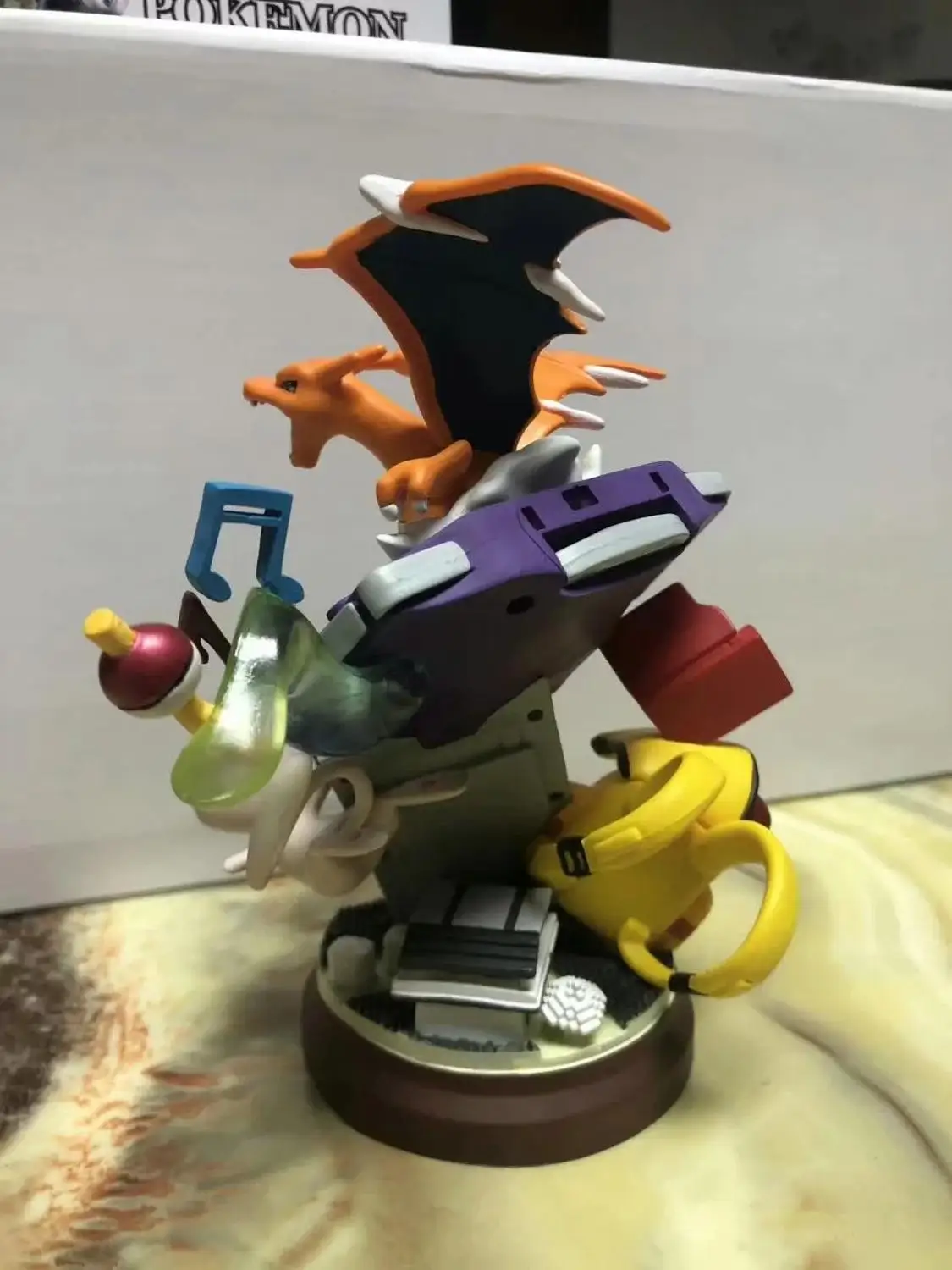 Фигурка героя из аниме Покемон Charizard Mew ПВХ 185 мм игра Mewtwo фигурка Диона
