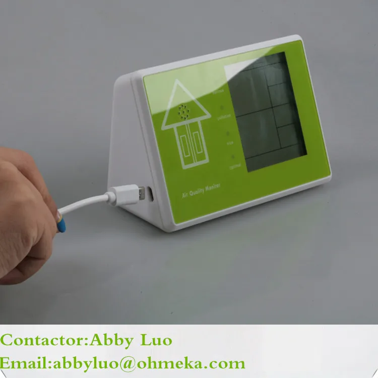 Free shipping Smart air quality monitor real time detect Poor air