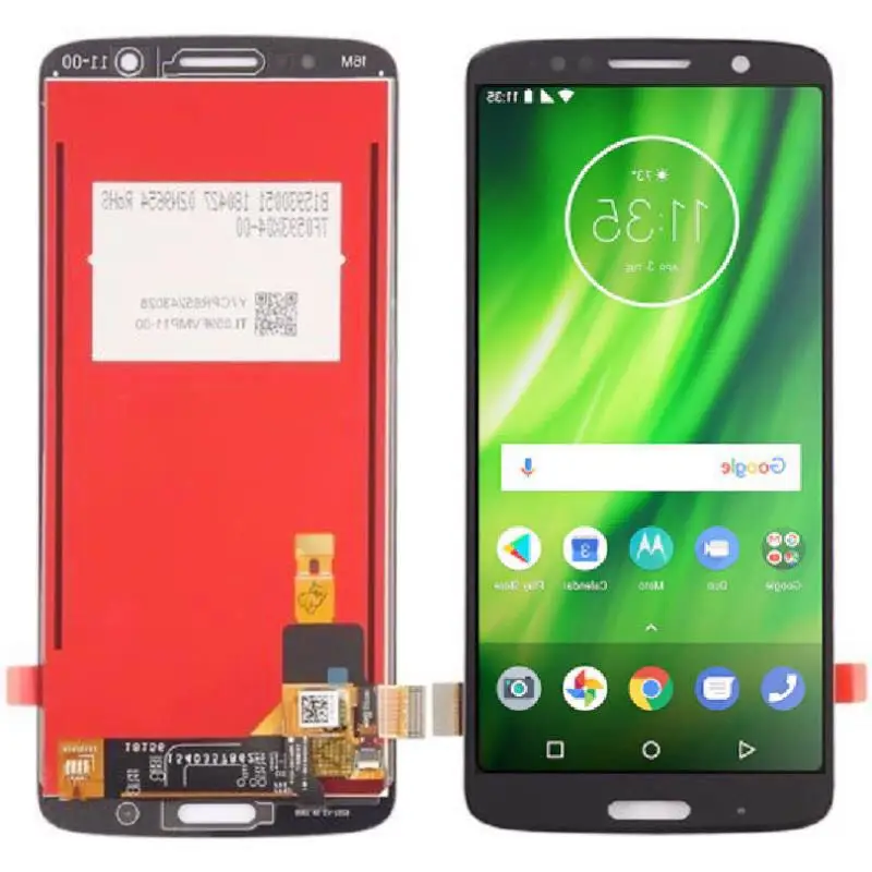Для Motorola Moto G6 плюс Xt1926-5 XT1926-8 XT1926-6 XT1926 ЖК Экран Дисплей с сенсорным экраном Стекло