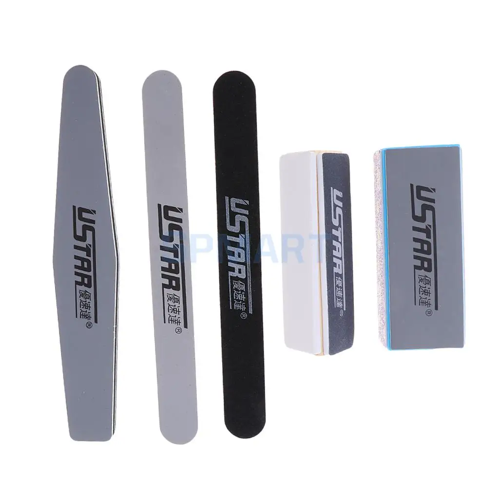 

MagiDeal Grinding Tools Set Polishing Sticks for Model Kit Craft Professionals Hobby Finishing Tools Accessory