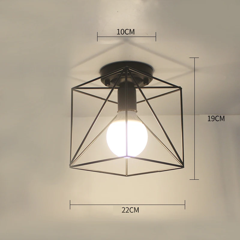 Светильник потолочный ретро люстра в гостинную стиль лофт светильник потолочный минимализм фонари декор лофт люстра в спальню декор для дома для коридора подсветка для кухни подсветка дома абажур дача декор - Цвет корпуса: 8