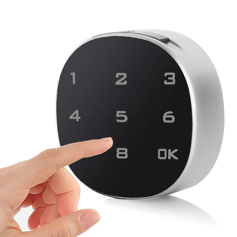 

Touch Panel Password Drawer Lock Anti Theft Mini Code Locker For Wooden Door Wardrobe Gym Cabinet Electric Rechargeable Locks