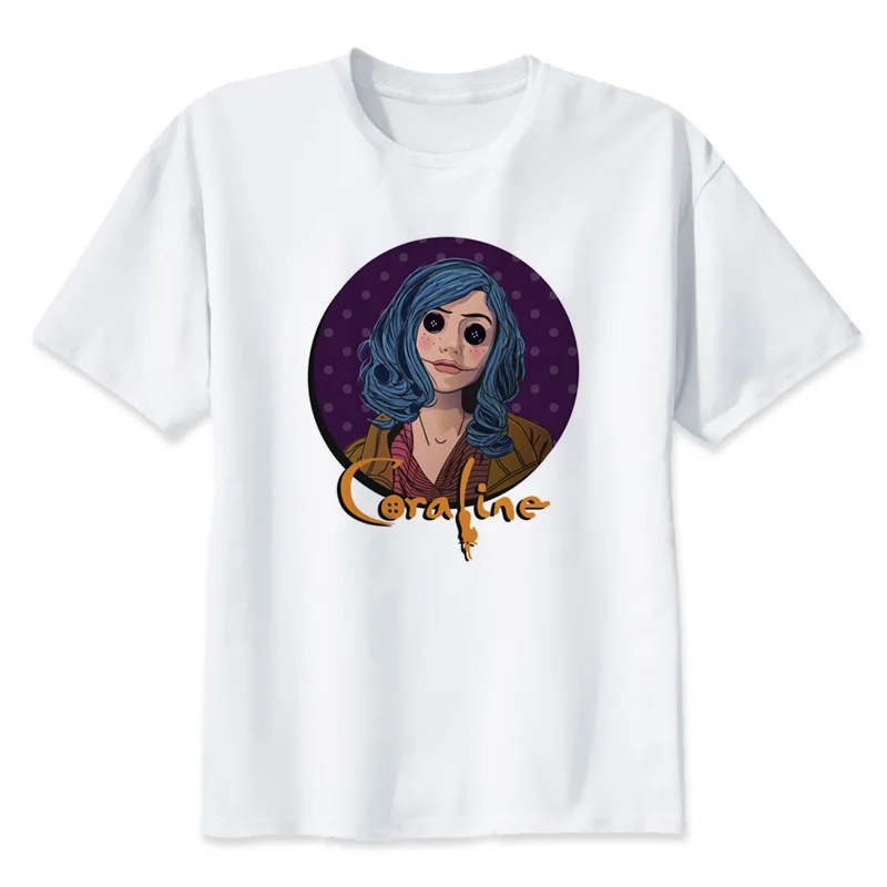 

coraline 2019 New men's casual O neck white T-shirt cotton men slim fit short sleeve T-shirt men tops tees shirt Y1412