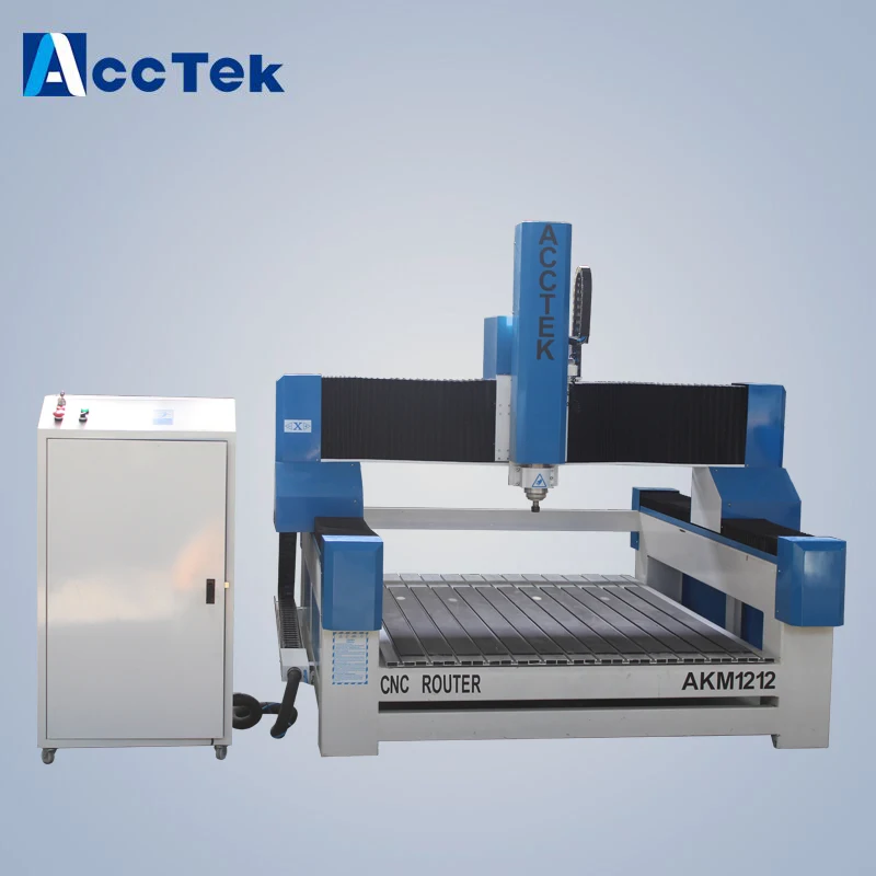 China ACCTEK high Z axis router cnc machine,raise the side ...