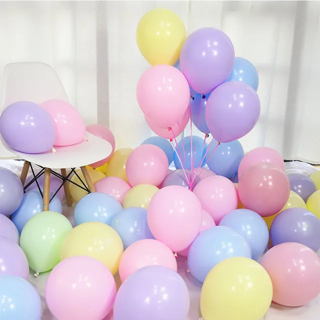 10pcs 12inch 5inch Rose Gold Confetti Balloon Latex Balloon Happy Birthday Baloon Wedding Decoration Ballon Event Party Supplies